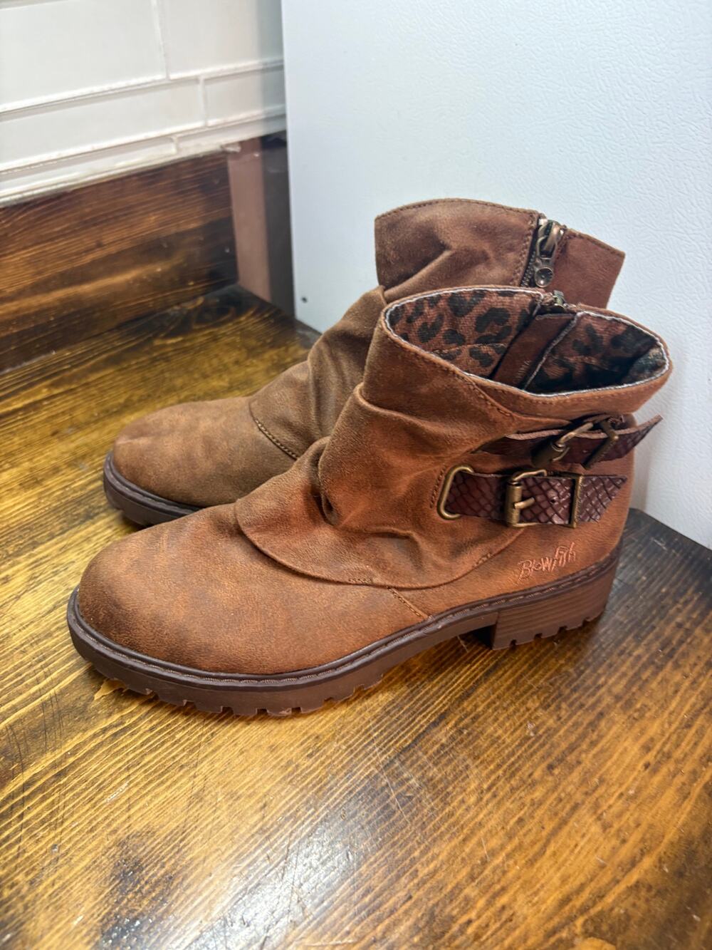 Blowfish Brown Boots Size 6.5
